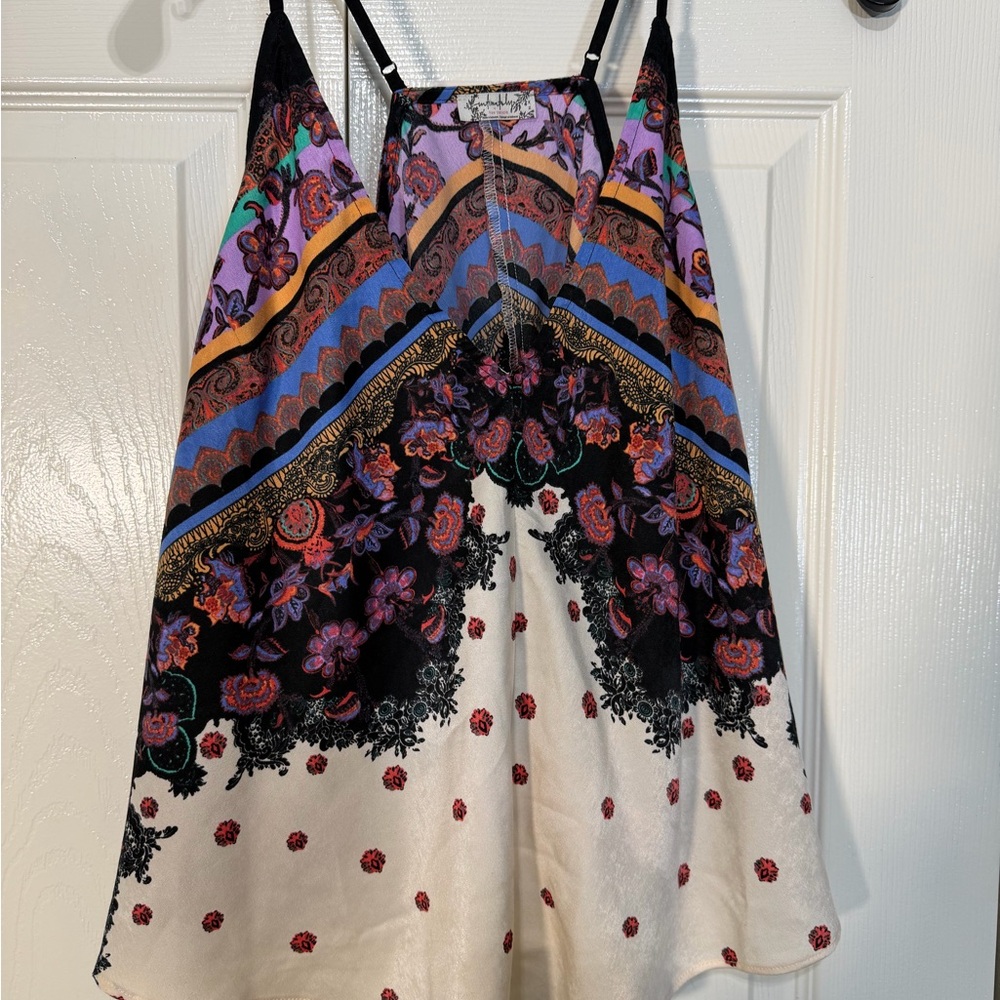 Free‎ People Intimates Floral Multicolor Women's Top